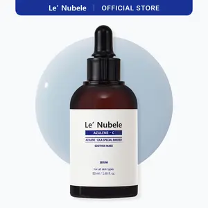 [Le Nubele] AZULENE CICA SOOTHER MASK SERUM | Advanced soothing formula with deep hydration | Azulene + Cica + Panthenol + Hyaluronic Acid + PDRN + TECA | Korean Skincare | 1.69 fl. oz
