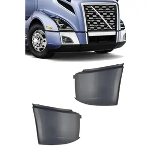 TORQUE Corner Bumper Side Cover PAIR Side for 2018+ Volvo VNL Trucks Driver Passenger Left Right Side (2019 2020 2021 2022 2023)