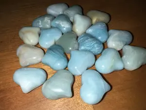 Blue Quartzite Cartoon Hearts