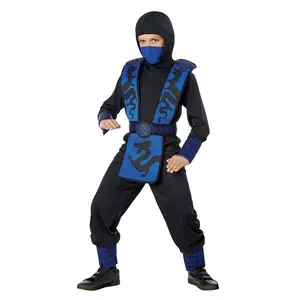 Boy's Regal Blue Ninja Costume