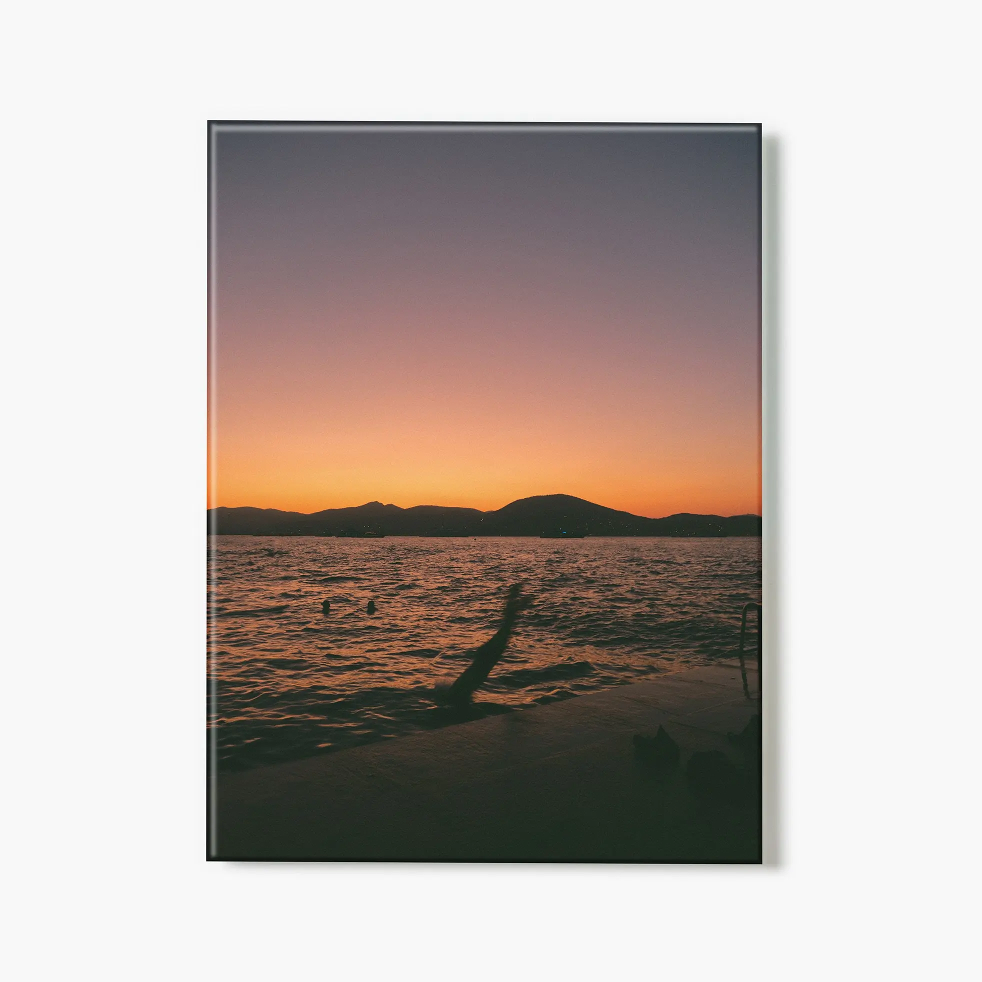 Magic Hour - Glass Print