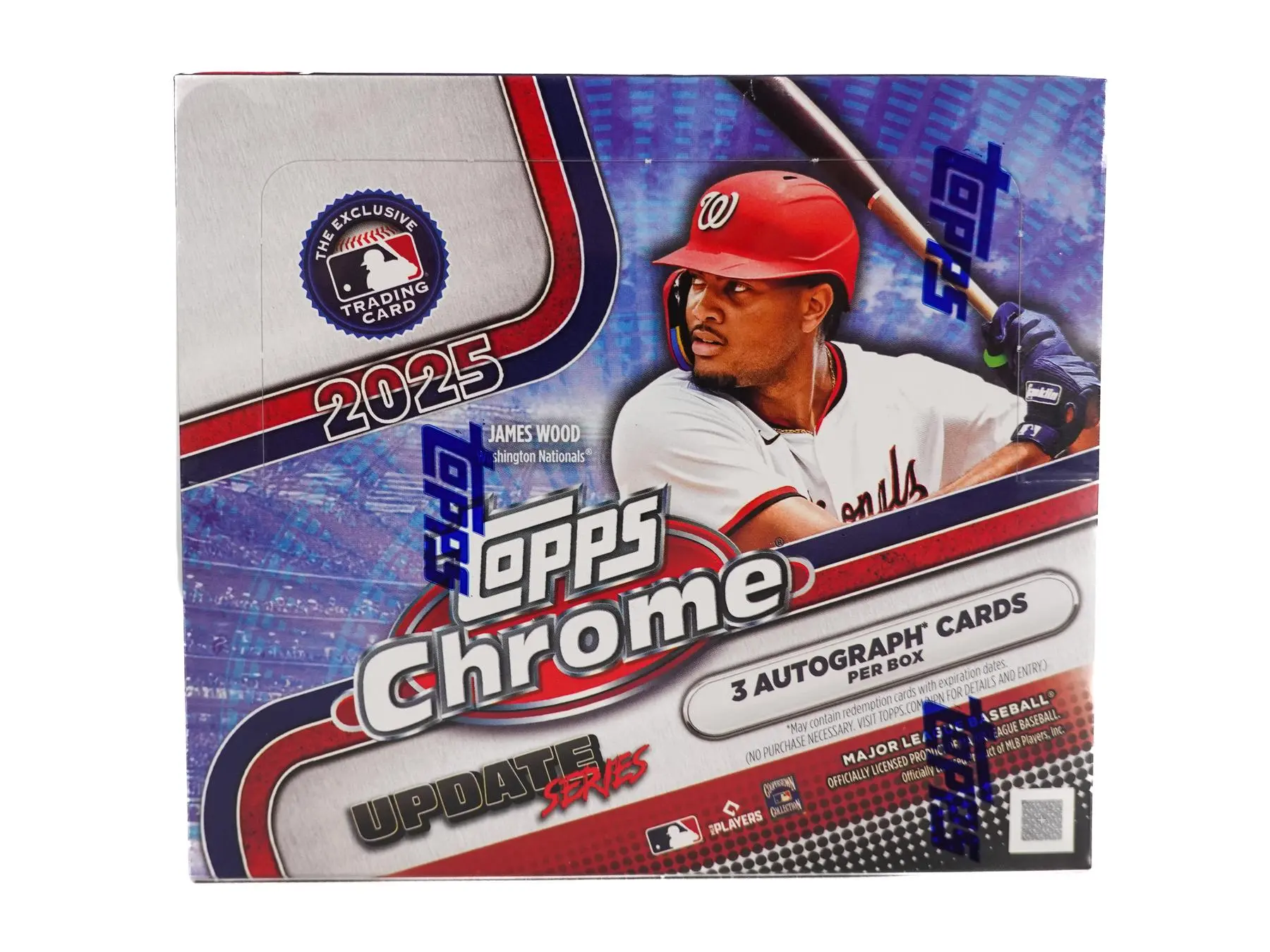 2025 Topps Chrome Update Baseball Jumbo Box