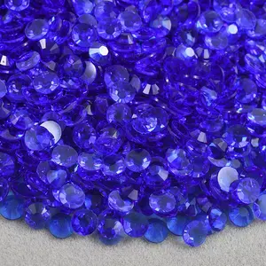 Clear Sapphire Resin Rhinestones for DIY Crafts, Nails, Tumbler Cups, Phone Cases