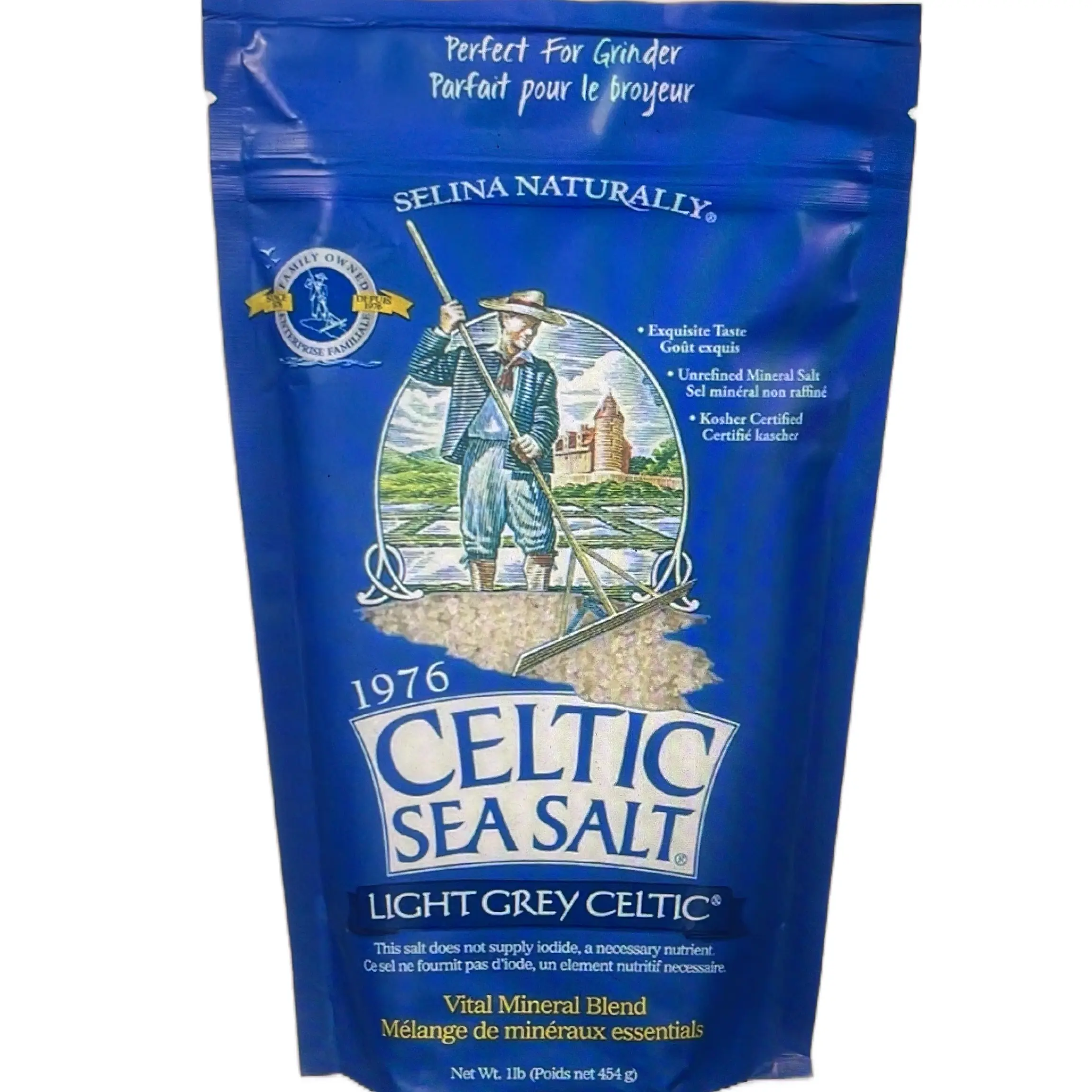 Celtic Salt Natural Organic Low Fat Pack