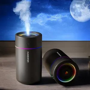 Colorful USB Humidifier with Aroma Diffuser, 280ML Capacity, Ideal for Bedroom, Car, Home, Dormitory, Powered by USB Power Supply