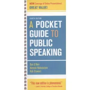 USED-A Pocket Guide to Public Speaking by Dan O'Hair (Unknown)