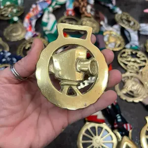 Brass medallion camera