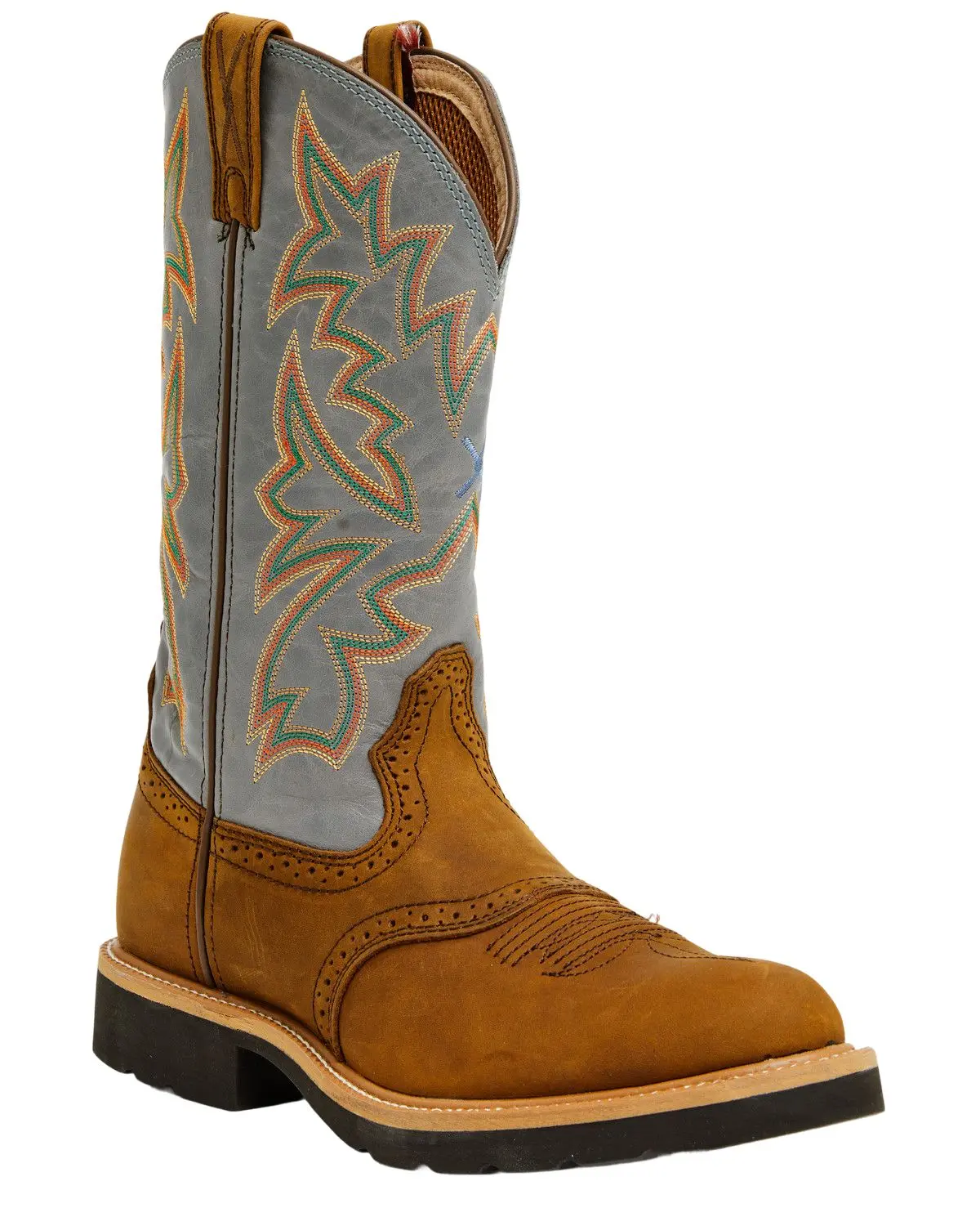 Twisted X Men's Men'S Cowboy Pull-On Work Boot Soft Toe - Mcw0002