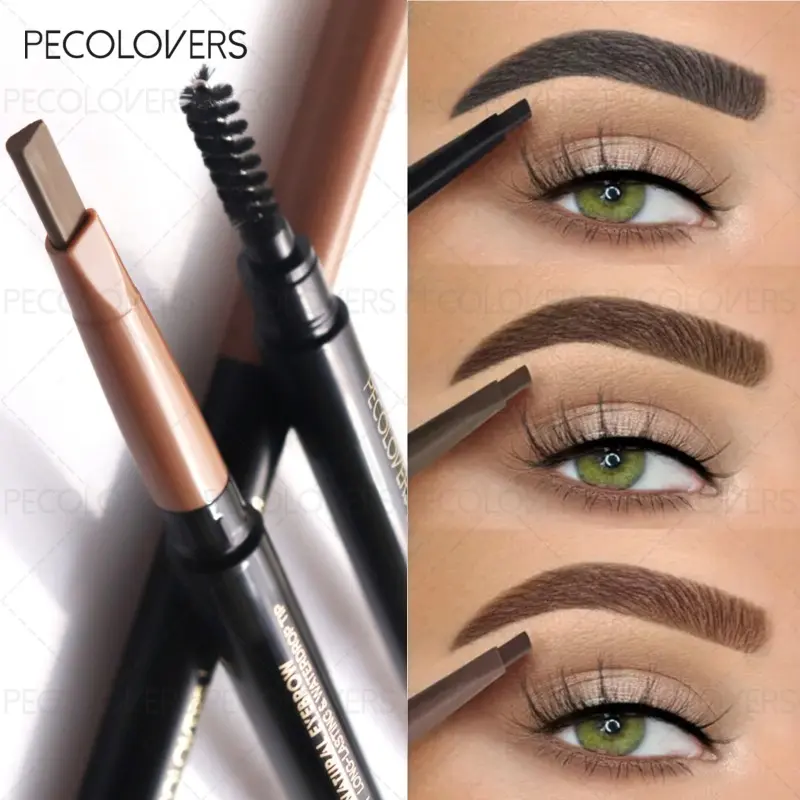 Eyebrow Pencil Waterproof and Non-smudge Genuine Wood Hard Core Wholesale Wood Eyebrow Pencil Eyebrow Pen Eyebrow Makeup Brow Makeup Products