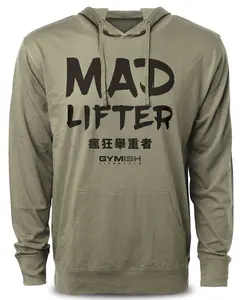 123. Mad Lifter Funny Workout Hoodie for Men