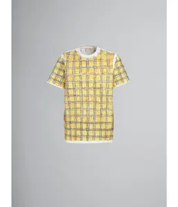 MARNI Check Two Organic Cotton Jersey Mens Apparel