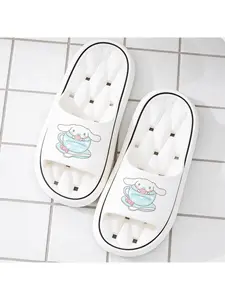 Cinnamoroll Cloud Cup Style Slippers Cute Cartoon Home Indoor Slippers Anti Slip Soft Sole Couple Slippers Silent Slippers For Bedroom Living Room Girls Heart Anime Peripheral Slippers Women's clothing