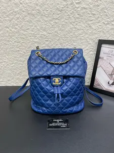 Pre-owned CHANEL Chanle SN24 quilted chain urban spirit backpack