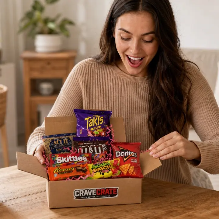 CraveCrate Care Package, 15 Count Variety Pack by CraveCrate