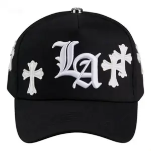 31 Hats Black And White Chrome Cap