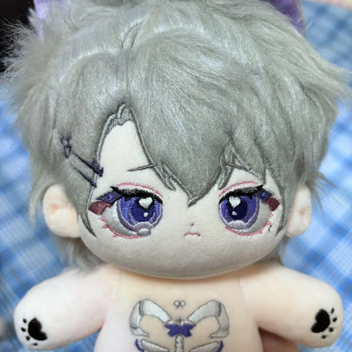 20cm Game Collar Malice Okazaki Kei Cotton Doll Body Dress Up Clothing cute Soft Toy Figures Fans Collection Gifts