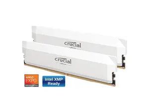 Crucial Pro Overclocking 32GB (2 x 16GB) DDR5 6400 (PC5 51200) Desktop Memory Model CP2K16G64C38U5W