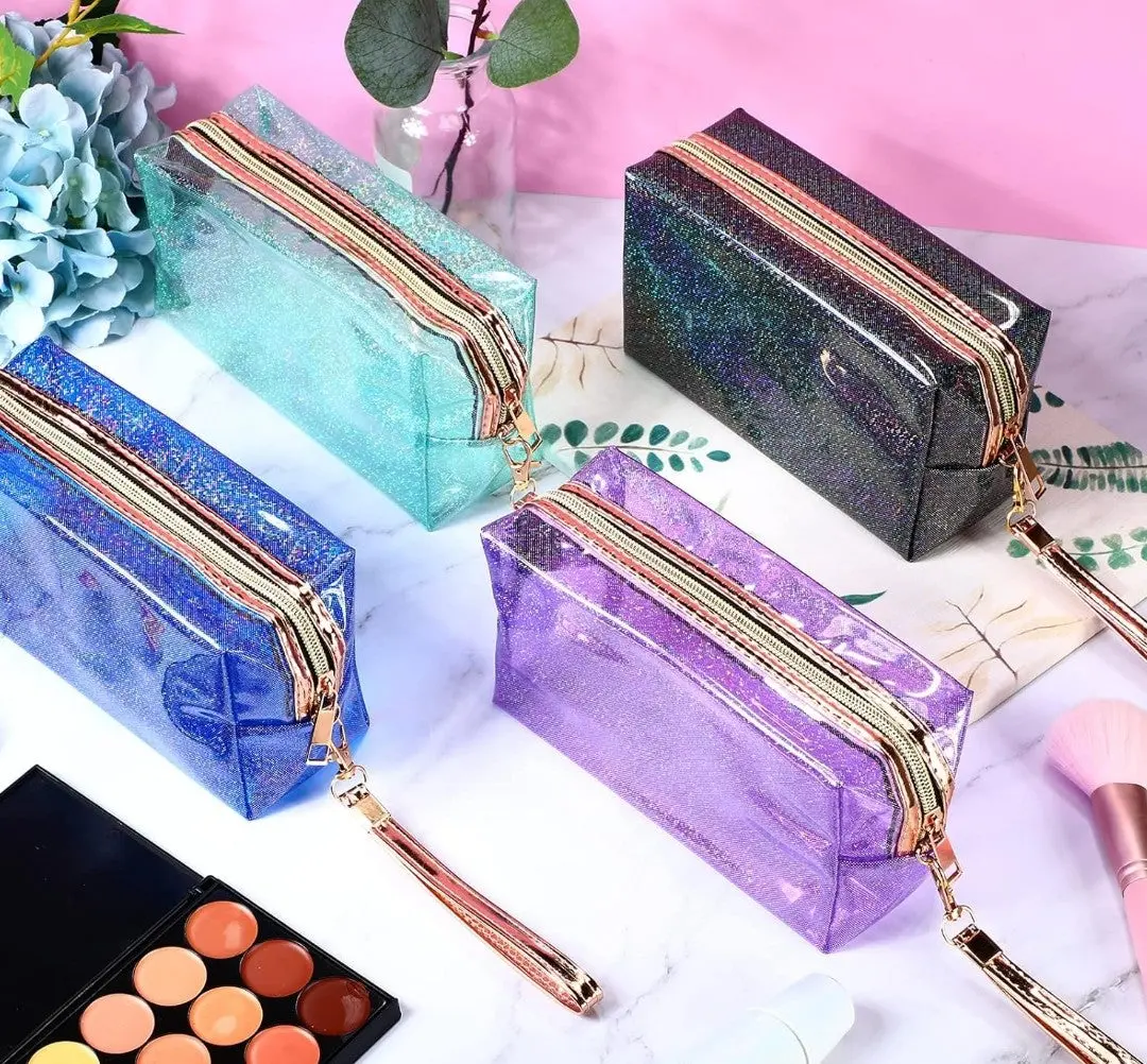 Personalized Shimmer Cosmetic Bag Personalized Shimmer Cosmetic Bag