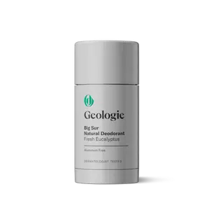 Geologie Natural Deodorant | Amazing Scent for Men & Women | Sensitive Skin Safe | Aluminum-Free, Baking Soda-Free, Dermatologist Tested Body Care
