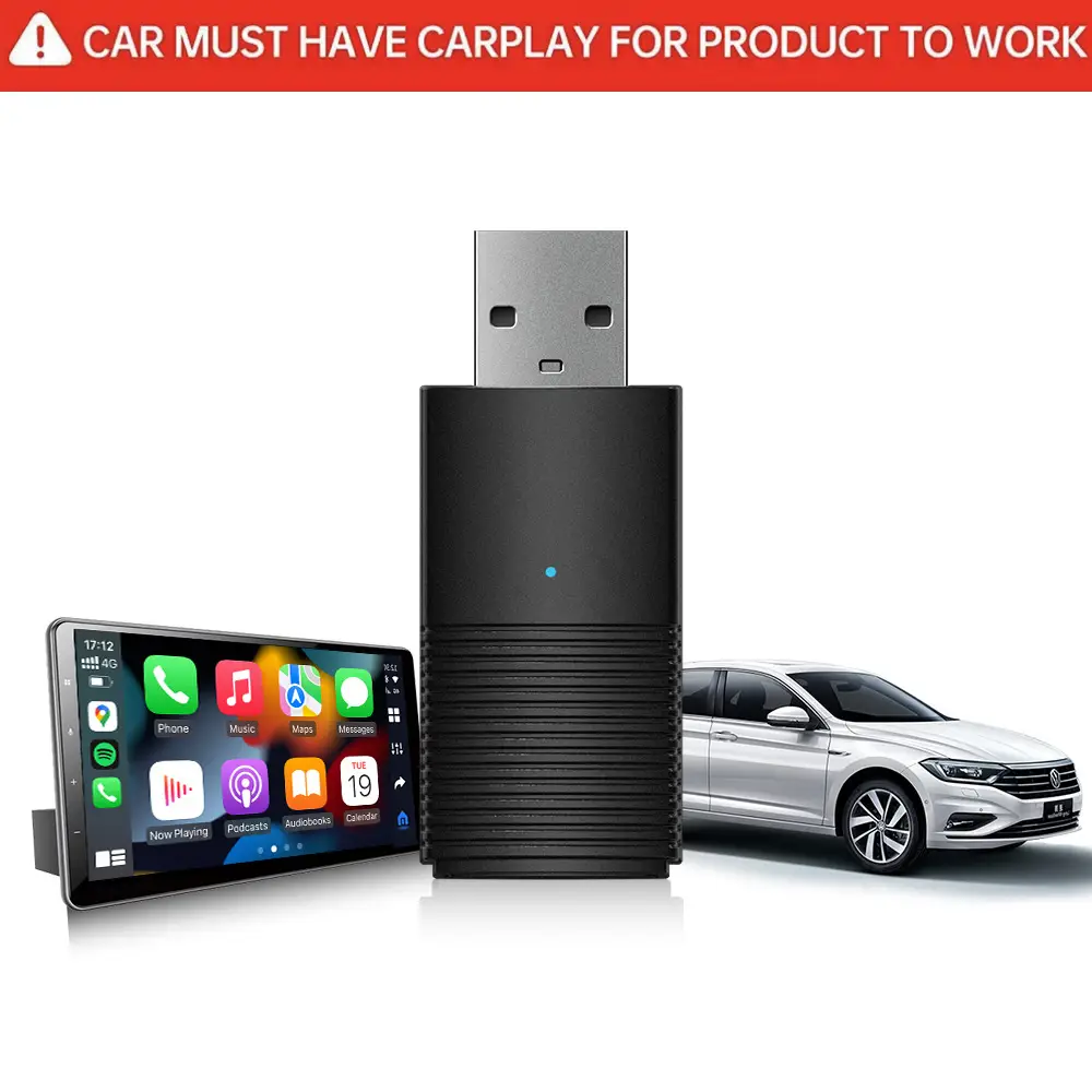 OTTOCAST Mini Cube 4.0 Wireless CarPlay/Android Auto Adapter