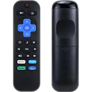 Universal Replacement Remote for Roku Smart TVs, Compatible with TCL/Hisense/Sharp/Philips/onn/Element/Insignia TVs (not Compatible with Roku Stick, Box or Speakers)