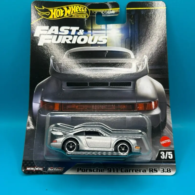 Porsche 911 Carrera RS 3.8 serie Hot Wheels Premium: Fast & Furious