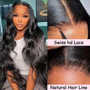 Premium Swiss HD Lace Body Wave Unit