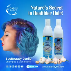 EvoBeauty Your Go To Garlic Hair Growth Bundle