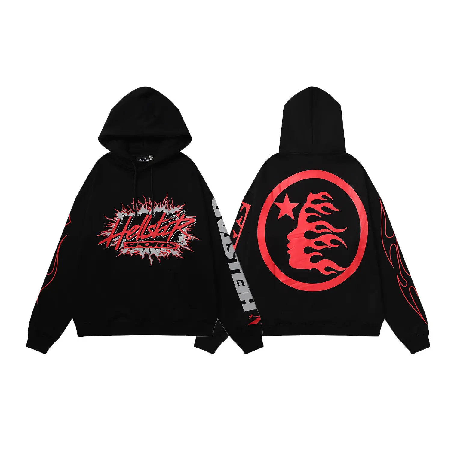 【 Cotton Hoodie 】 DY W14 Black
