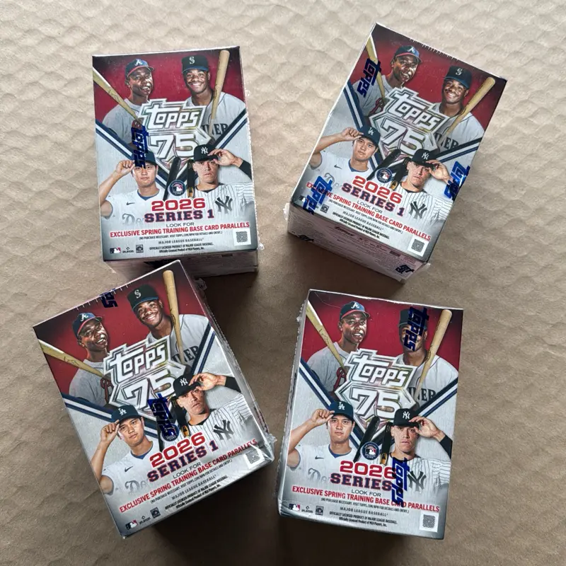 2026 Topps Series 1 MLB Baseball Factory Sealed Blaster Box 6 Packs