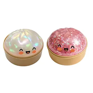 Dumplings Glitter Dumpling Toy Cute Dumplings Squishiest With Steamer Box Stress & Anxiety Toys For Kids & Skateboard #RRA