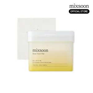 [mixsoon] Bean Toner Pads 9.46 fl.oz / 280ml / 70 Sheets - Moisturizing & Nourishing Toner Pads, Korean Skin Care
