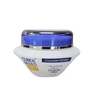 Clinical Results 24/7 Collagen Peptide Matrixyl Trifecta P.M. Restore Cream 1.7oz