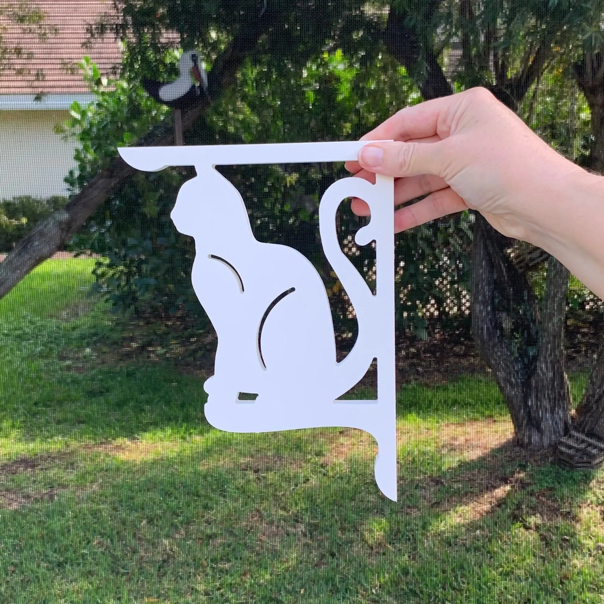 Small Cat Mailbox Bracket - 7" x 9" - Perfect for Your Home