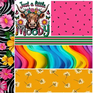 UVDTF 9.5 x 8.5 Element Sheet Moody Cow 6023