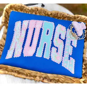 Nurse lace clear film screen print