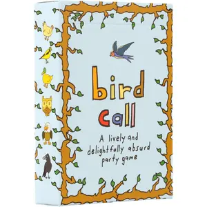 Bird Call Party Card Game - Lively, Absurd 5-Minute High-Energy Game - 3-8 Players, Ages 7+ - Ideal Gifts for Bird Enthusiasts