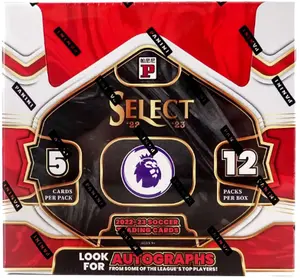 X Premier League Select 2022-23 Soccer EPL Soccer Asia Trading TMALL Card BOX