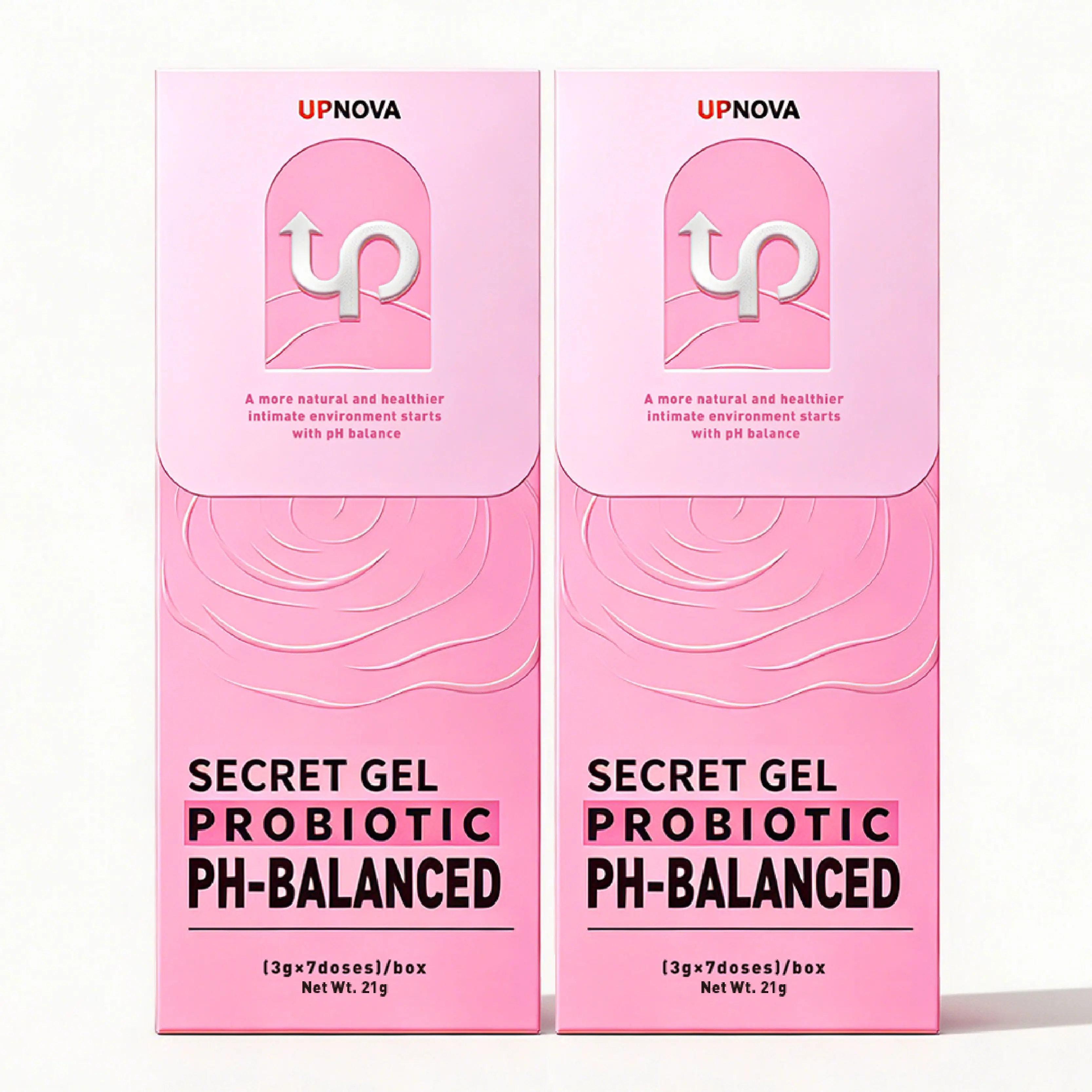 UPNOVA Feminine Intimate Care Gel 2 Packs | pH Balanced Daily Feminine Hygiene 2 Packs | Freshness & Odor Control