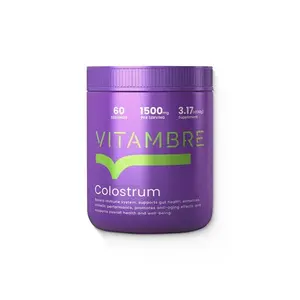 VITAMBRE COLOSTRUM - The Ultimate Immune & Gut Support for Healthcare, Edible Formula Natural Fitness