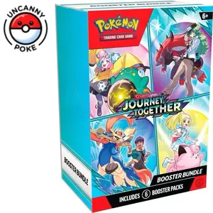 Journey Together Booster Bundle, 6 packs, Sealed, Pokemon