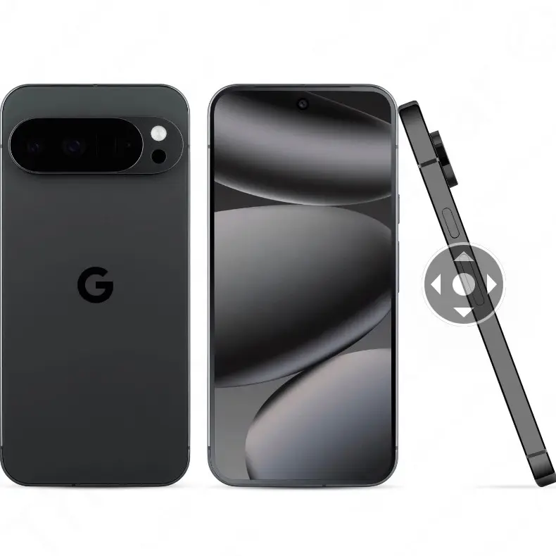 Google Pixel 10 Pro XL Unlocked Smartphone, 256GB Storage, 6.8" Display, 5G Connectivity, Dual eSIM, Obsidian Black (Mechanical Hardware Compatibility Ready)