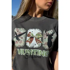 HuntX Hunting Season Comfort Color Short Sleeve Tee