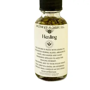 Healing Spelled Oil for Healing