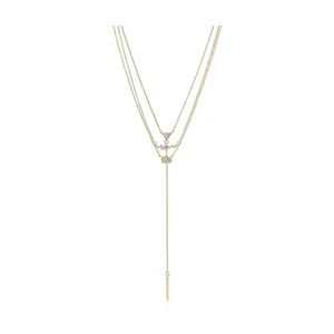 Ettika Layered Lariat Necklace