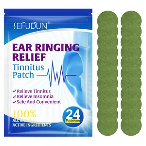 Ear Ringing Relief Patch, 2 Counts Natural Herbal Extracts Ear Ringing Relief Patch, Body Care Kit for Women & Men, Aid