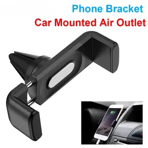 Mini Car Air Vent Phone Holder 360° Rotatable Stable Navigation Bracket Universal Auto Phone Mount for All Phones
