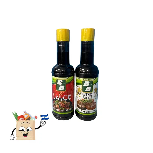 B&B Worcestershire sauce and Soy Sauce 5.1 Fl