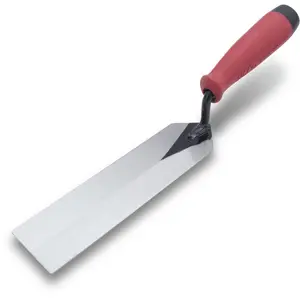 Marshalltown MTSG515 5 x 1.5 in. Margin Trowel with Red Soft Grip Handle
