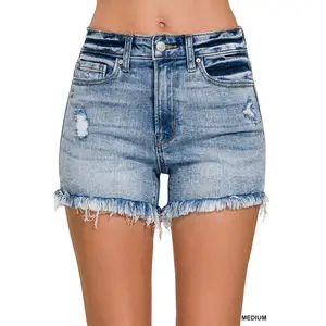 Tulsa Mid-Rise Denim Shorts